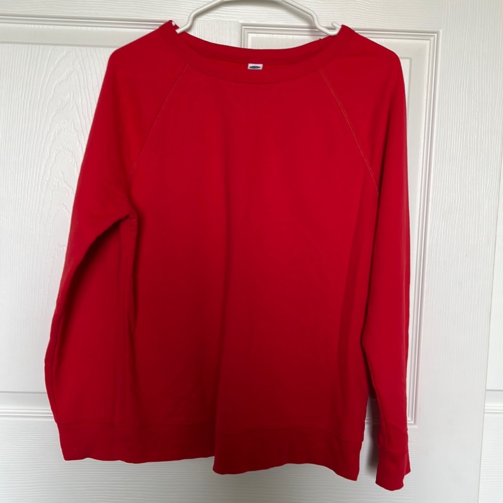 Red sweater
